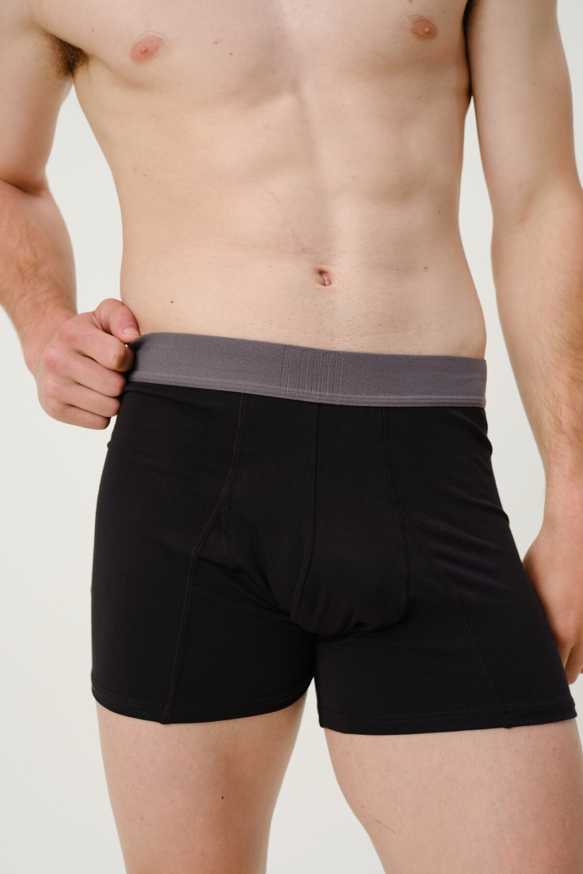 Boxer Algodón Negro