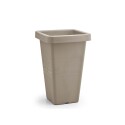 MACETA PIRAMIDAL 29,5 LITROS BEIGE