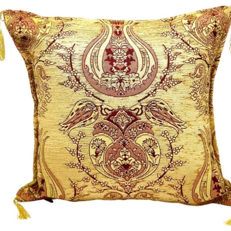 Funda almohadón Adana Dorado