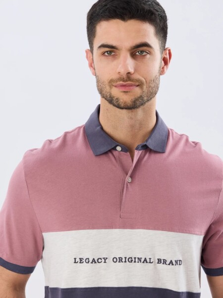 T-SHIRT LEGACY 6175 M.C FRANJA BOR PIED