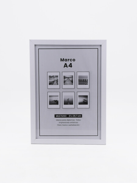 CUADRO DIPLOMA BLANCO