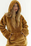Hoodie Fado Marrón