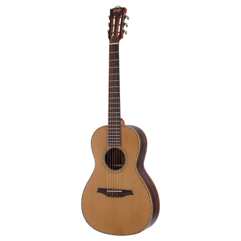 Guitarra electro acustica Bromo BAR6E natural con funda Guitarra electro acustica Bromo BAR6E natural con funda