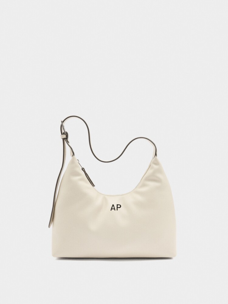 Bolso De Hombro Hobo crudo