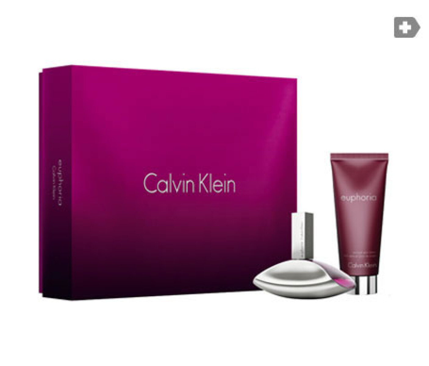 COFRE CALVIN KLEIN EUPHORIA EDP 100ml + CREMA CORPORAL 100ml 