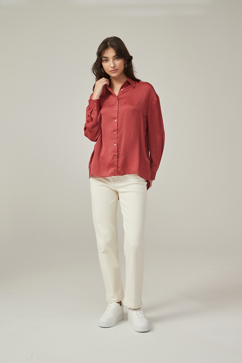 Camisa Onur Cereza