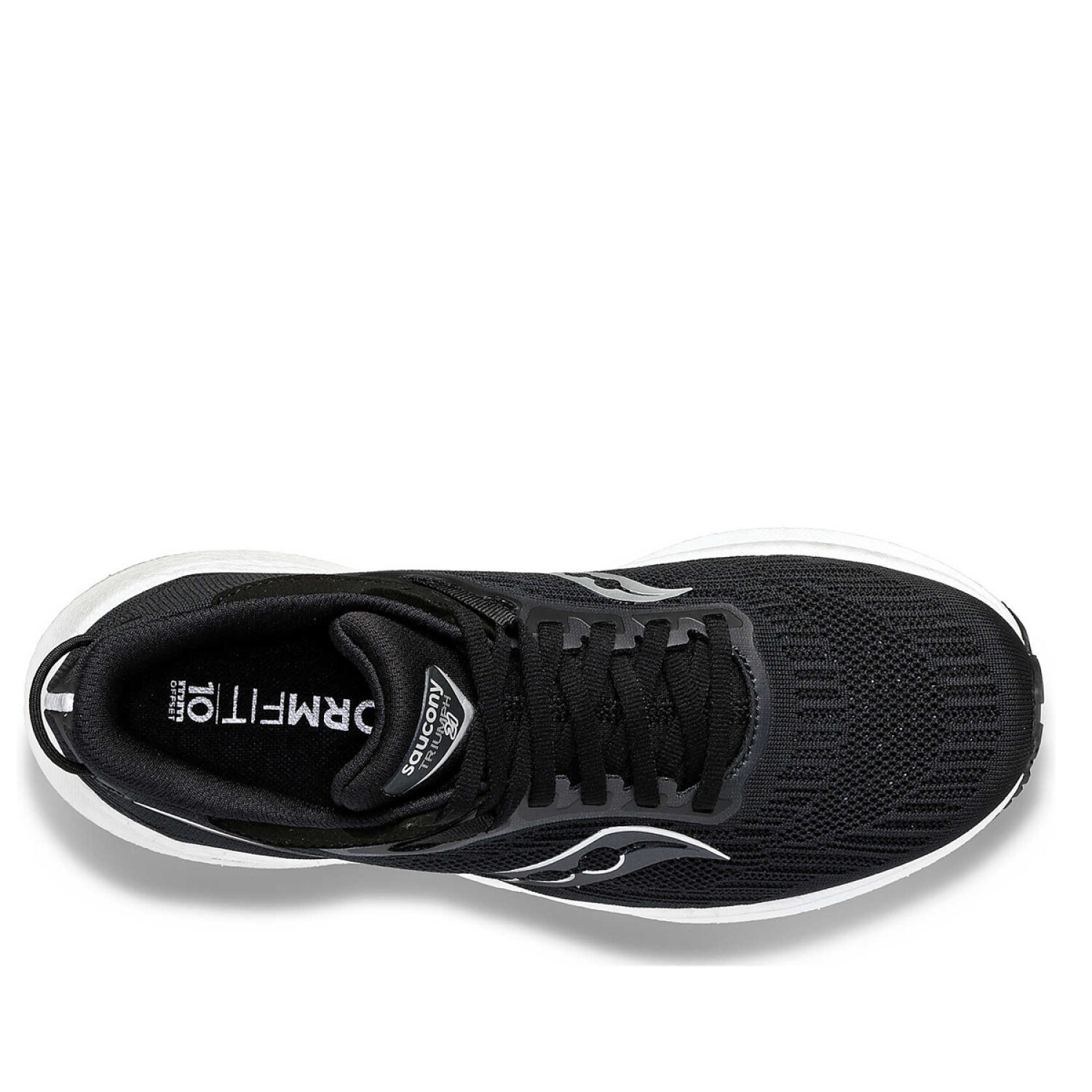 Championes Saucony de Dama TRIUMPH 21 S1088110 BLACK WHITE Sportmarket