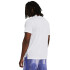 UA LAUNCH SHORTSLEEVE-GRN WHT-100