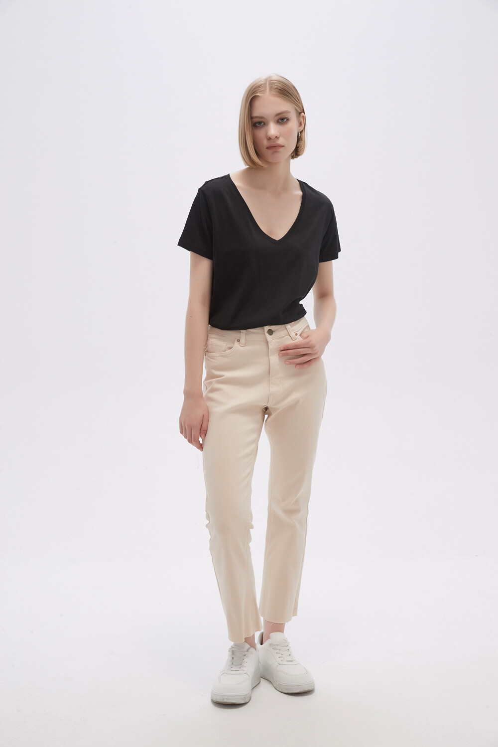 Pantalon Blute Beige Claro