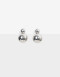 Aros Pasantes Metal Aros Pasantes Meta Bold - Plateado Rodio