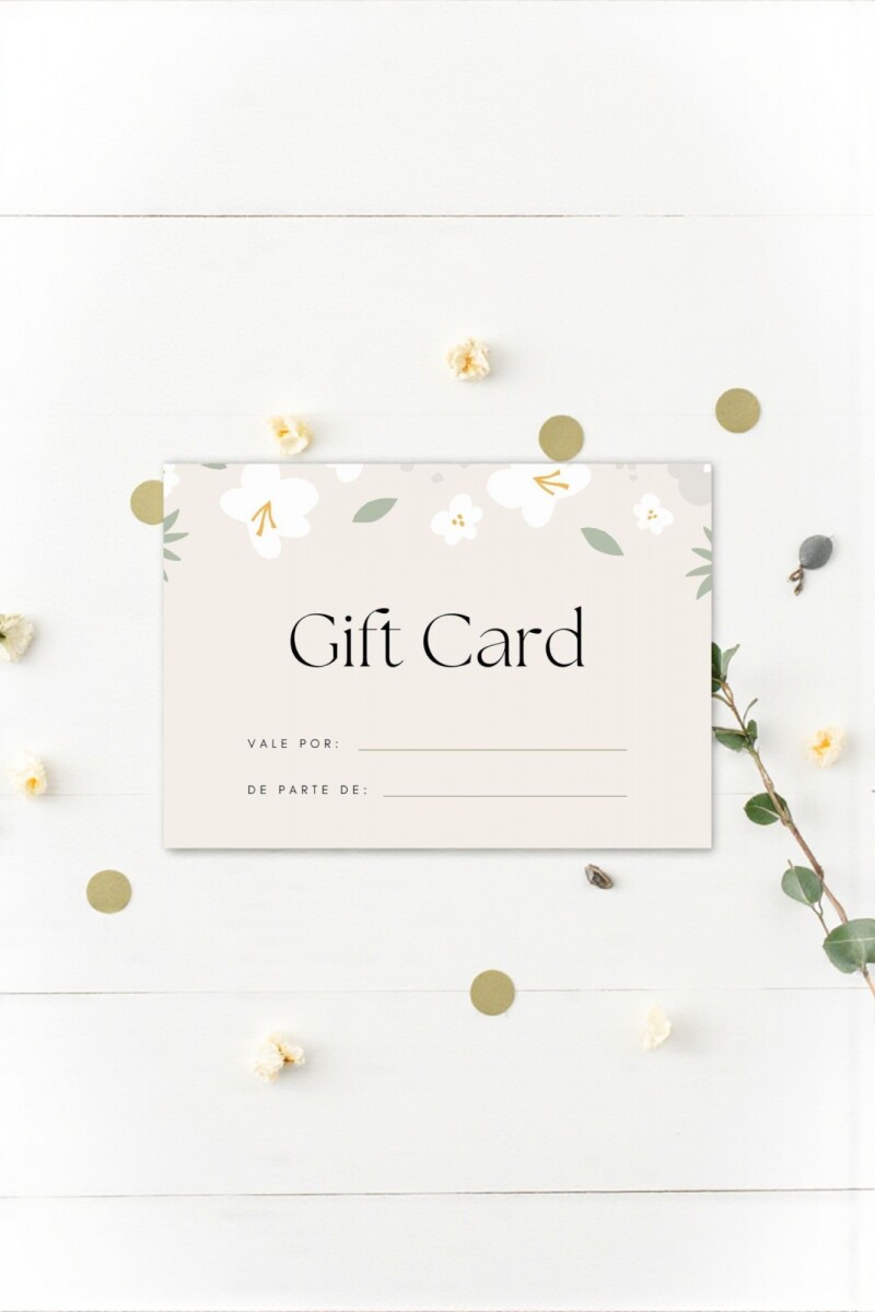 TARJETA GIF CARD 10X7 