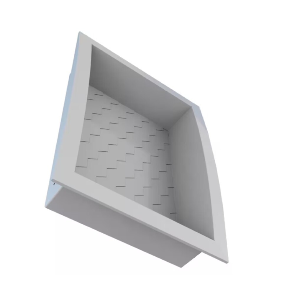 Nicho Empotrar Polipropileno 40cm Gris Nicho Empotrar Polipropileno 40cm Gris