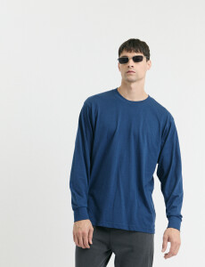 520682 T-SHIRT HARRINGTON LABEL Azul Piedra