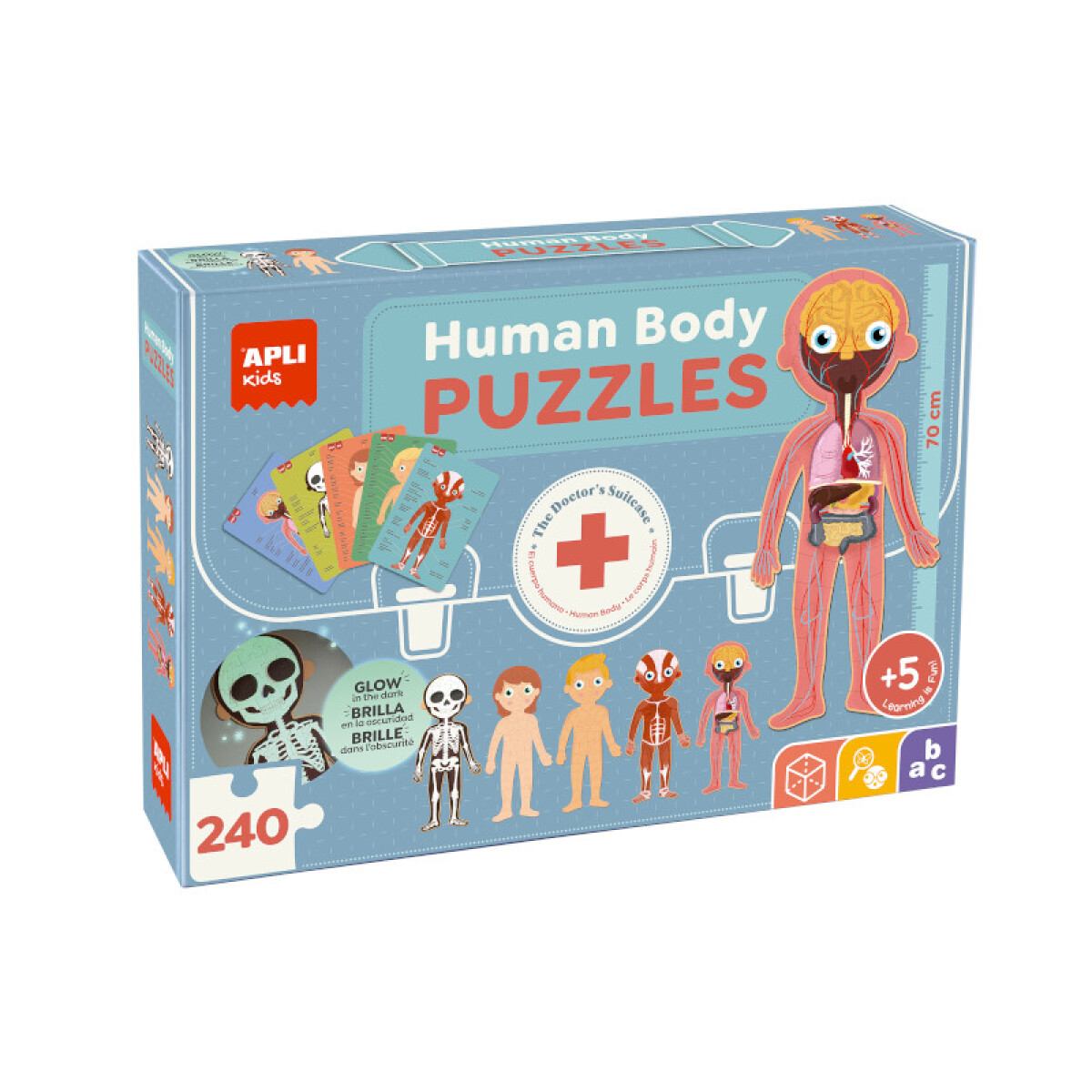 Puzzle Cuerpo humano - Apli 