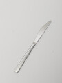 Cuchillo Asher Set 4 Un. Plateado Brillante Color Unico