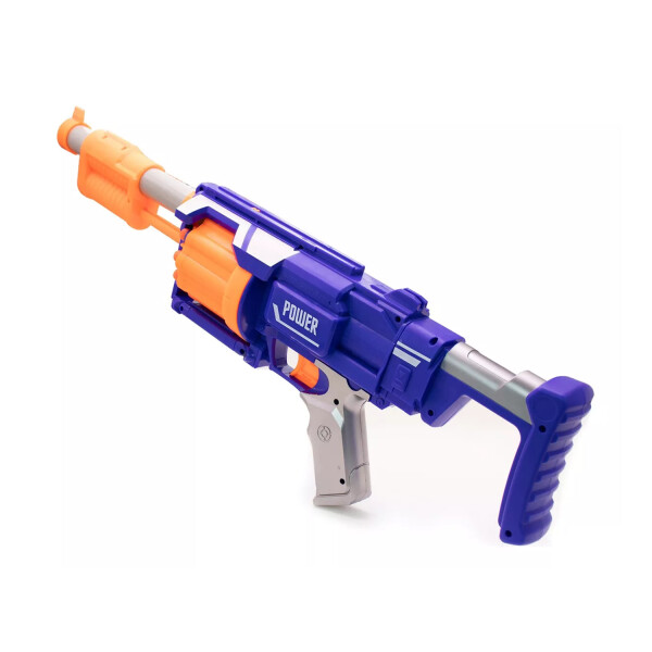 Ametralladora Semiautomatica 20 Dardos Espuma Goma Arma Ax ® Ametralladora Semiautomatica 20 Dardos Espuma Goma Arma Ax ®