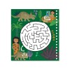 Libro con stickers para colorear y jugar Dinosaurios