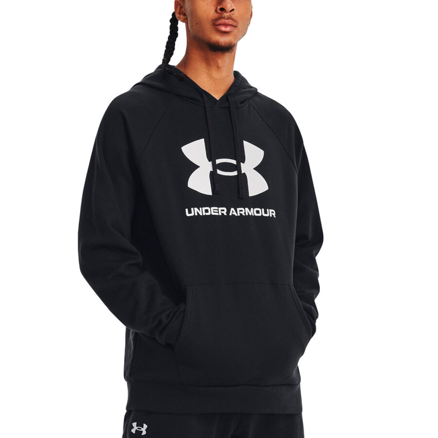 Canguro de Hombre Under Armour Rival Fleece Logo Negro