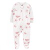Enterito Carters Micropolar Blanco rosa soles Enterito Carters Micropolar Blanco rosa soles