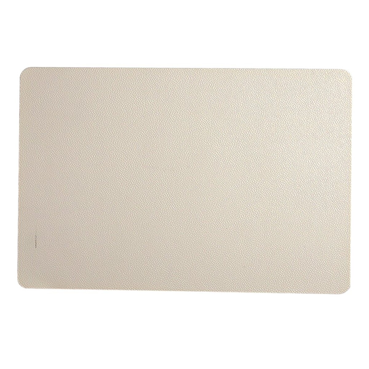 INDIVIDUAL SIMIL CUERO 43x28.5CM BLANCO 