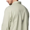 M Tamiami II LS Shirt - Collegiate Navy Smokey Sage