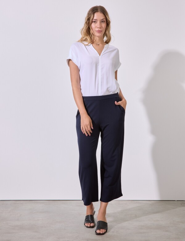 Pantalon Modal AZUL