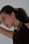Sun Necklace Negro
