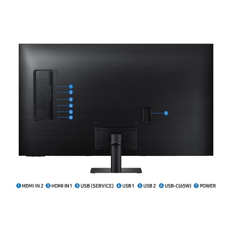 Monitor Samsung inteligente de 43" M7 M70D UHD Monitor Samsung inteligente de 43" M7 M70D UHD