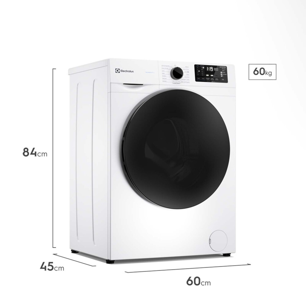 LAVARROPAS ELECTROLUX 7-KG BLANCO ELAF207W INVERTER