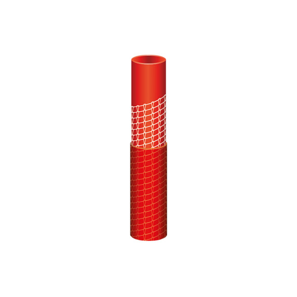 Kit manguera roja antitorsión 1/2" x 20mt. -TRAMONTINA TN1852