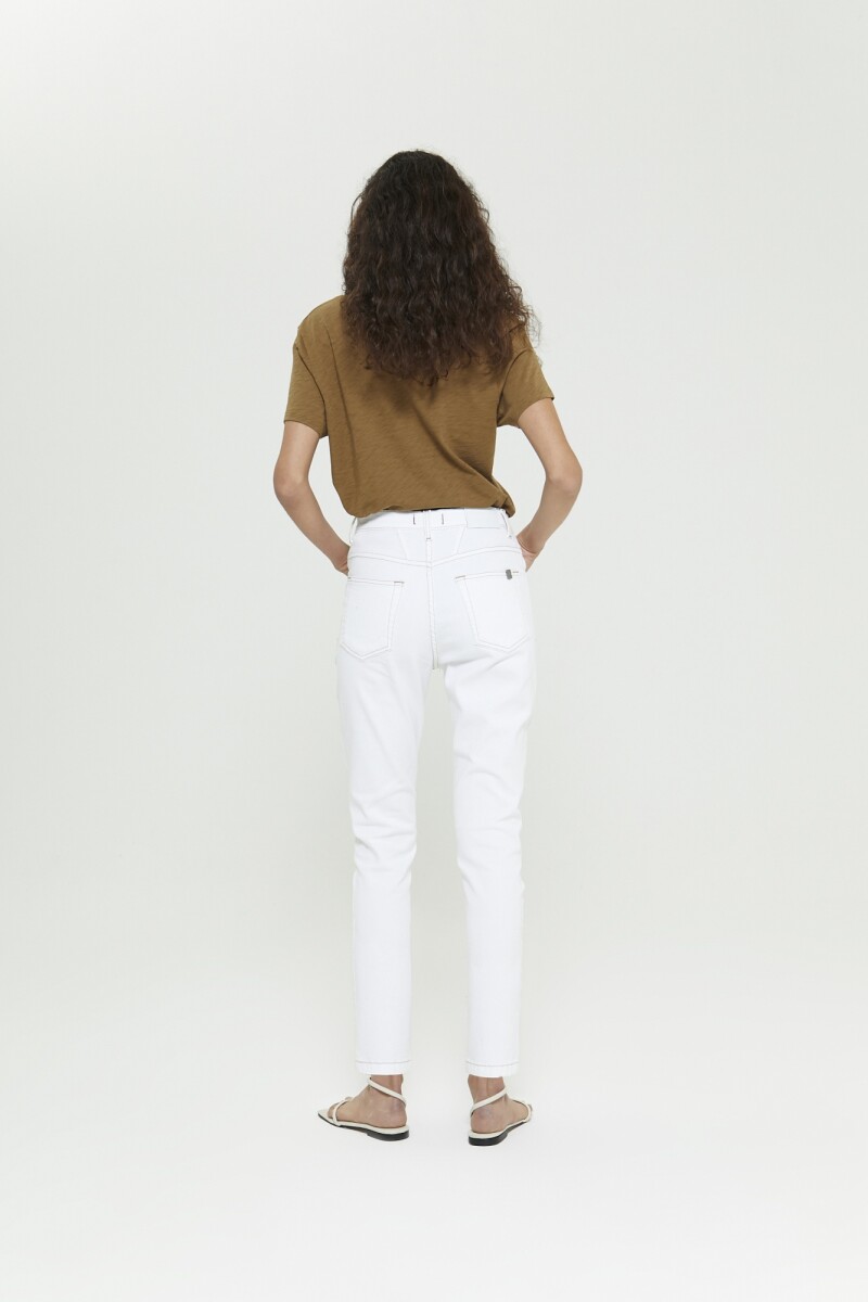 MOM FIT FRANCOIS Off White