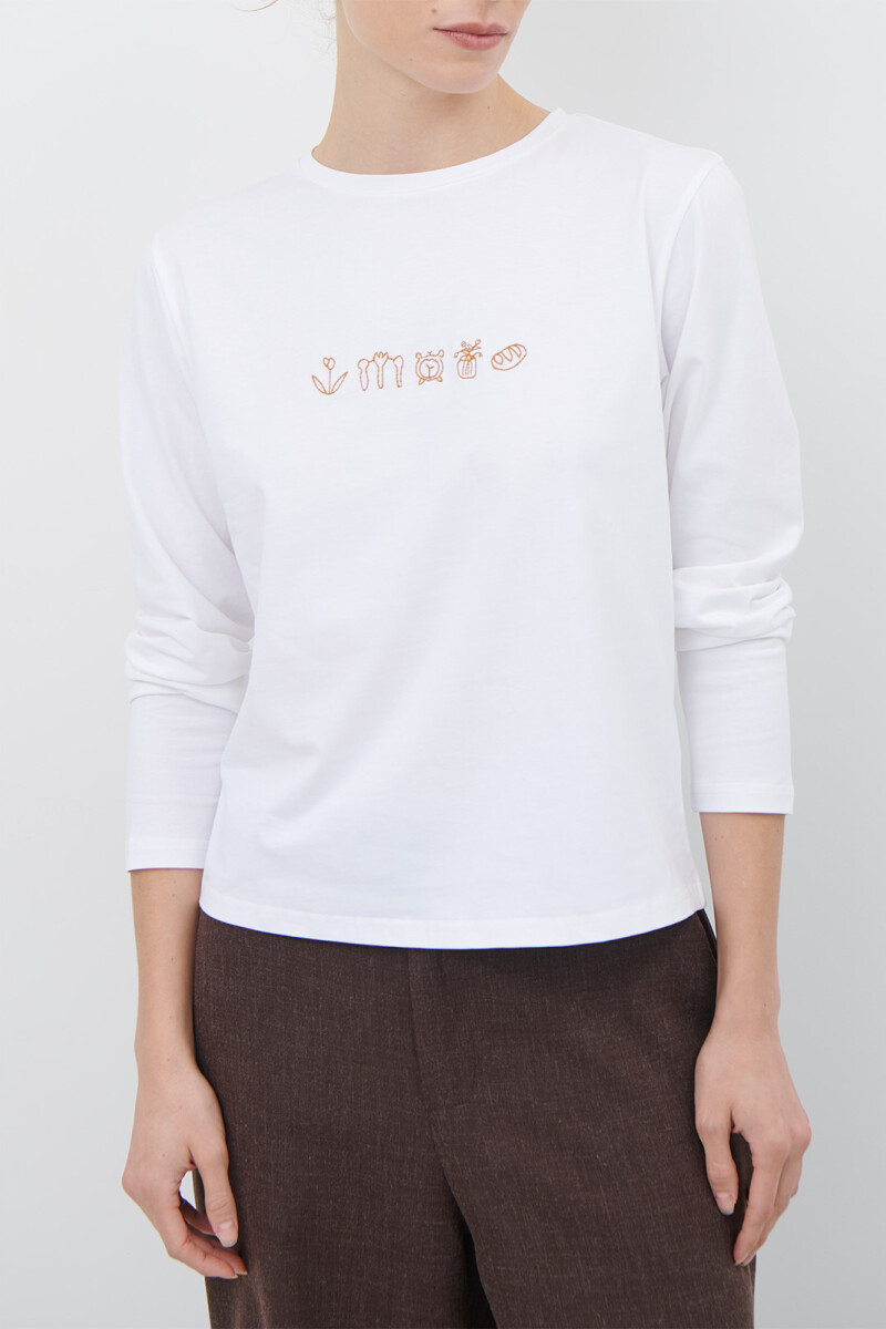 REMERA BREAKFAST BEIGE