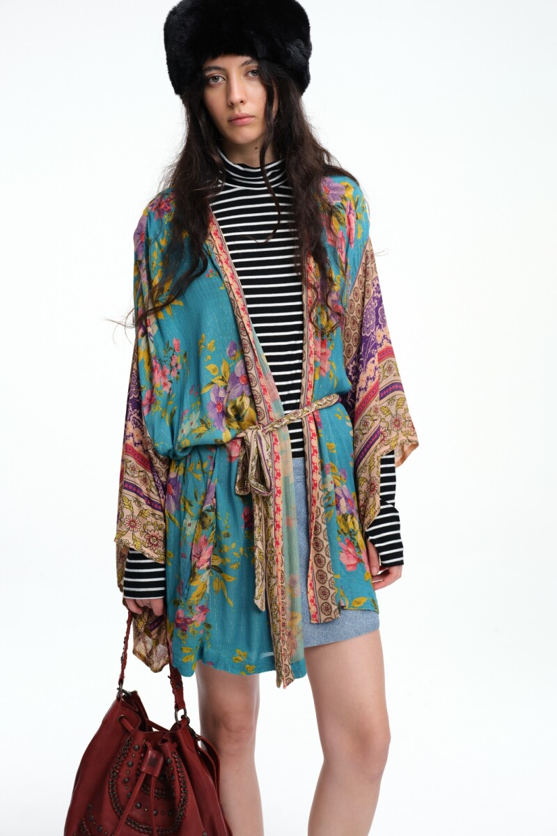 KIMONO Azul