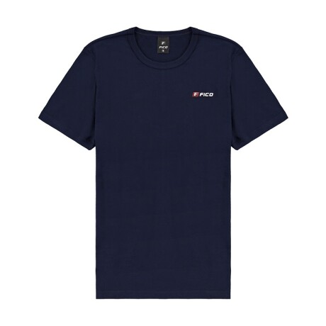 REMERA FICO LISA AZUL MARINO