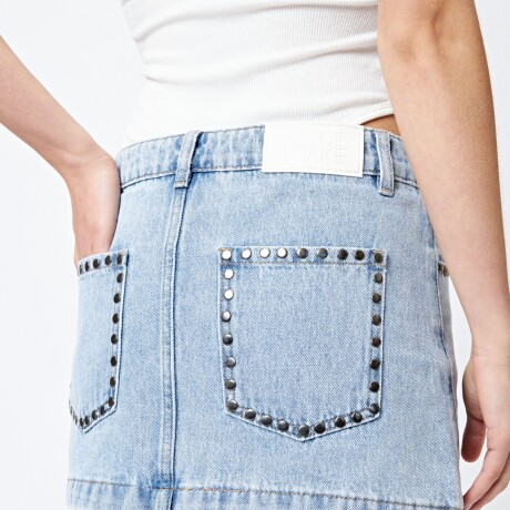 FALDA STONE Celeste