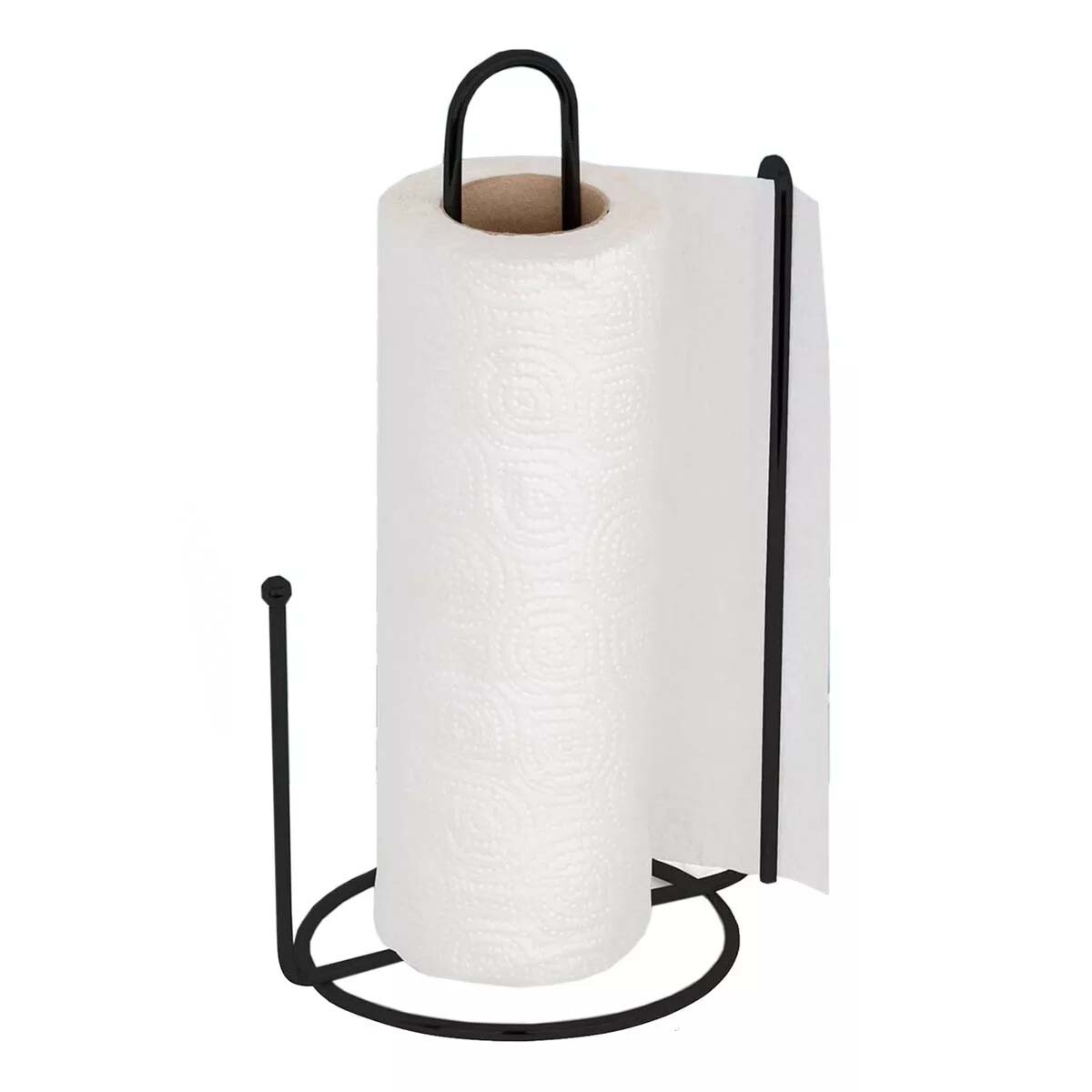 Porta rollo 13x16x27 cm negro - NEGRO 