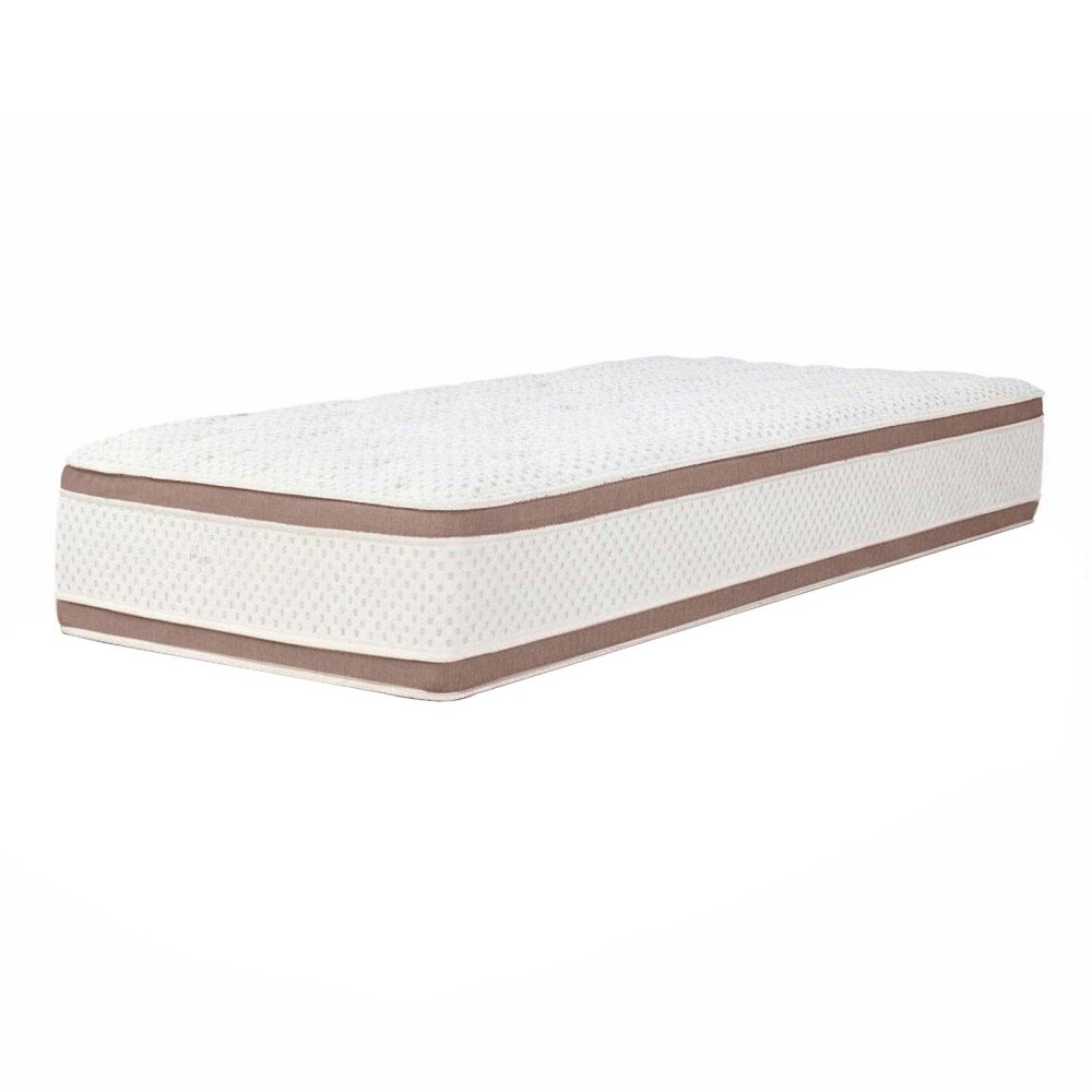 COLCHÓN 1 PLAZA ESPUMA1 BLANCO IVORY