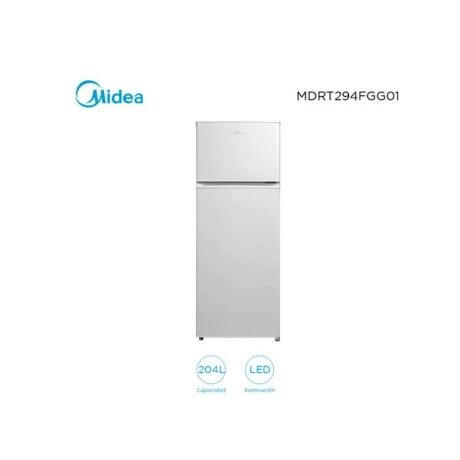 HELADERA MIDEA C/FREEZER F/HUM.204 LTS BLANCO HELADERA MIDEA C/FREEZER F/HUM.204 LTS BLANCO