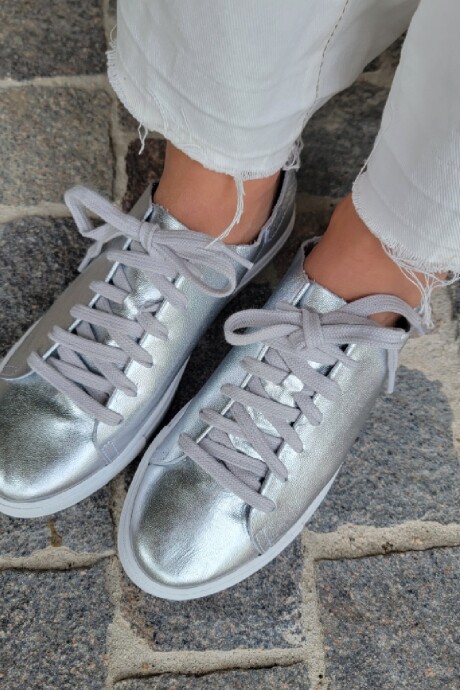 Zapatilla Aline Plata