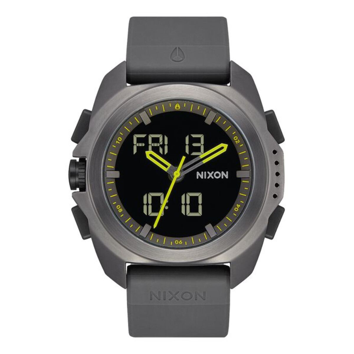 Reloj Nixon Deportivo Silicona Gris 