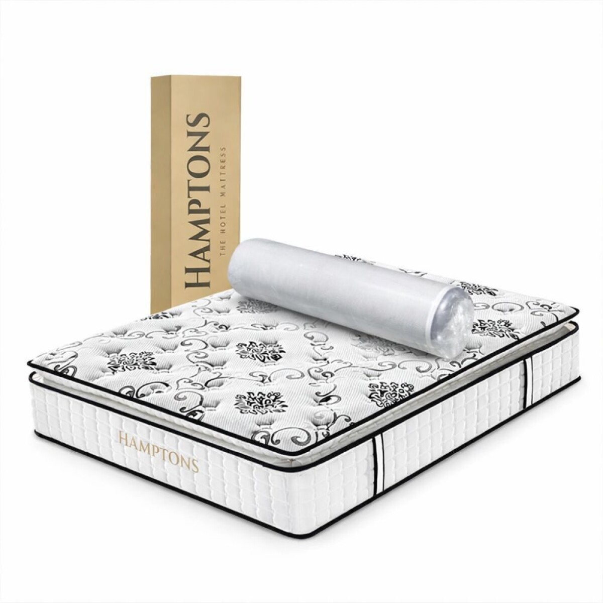 Colchon de resortes plaza y media Hamptons Bronze 