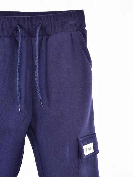 PANTALON CARGO ROY AZUL OSCURO