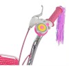 Bicicleta Bebesit Queen rodado 16" con rueditas y canasto Rosa