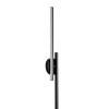 APLIQUE LED ZIG LUZ LATERAL 60CM 18W 3000K NEGRO APLIQUE LED ZIG LUZ LATERAL 60CM 18W 3000K NEGRO