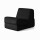 Sillón Sofá Plegable Lumax Modelo Lahti en caja Compactado Negro