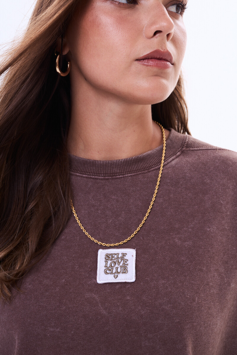 Buzo de felpa Guatape Marron