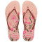 Sandalias de Mujer Havaianas Slim Organic Rosa Ballet - Dorado