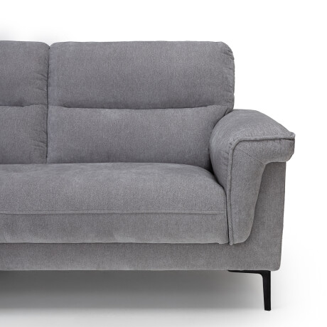 Rinconera Avalon - Tela Microfibra - Chaise Izquierdo 6686-7 Gris