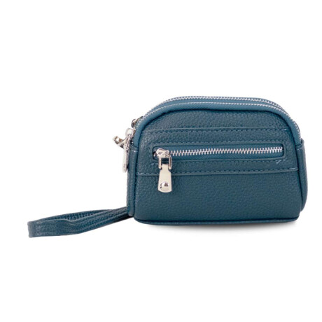 Monedero Lara Verde Petroleo