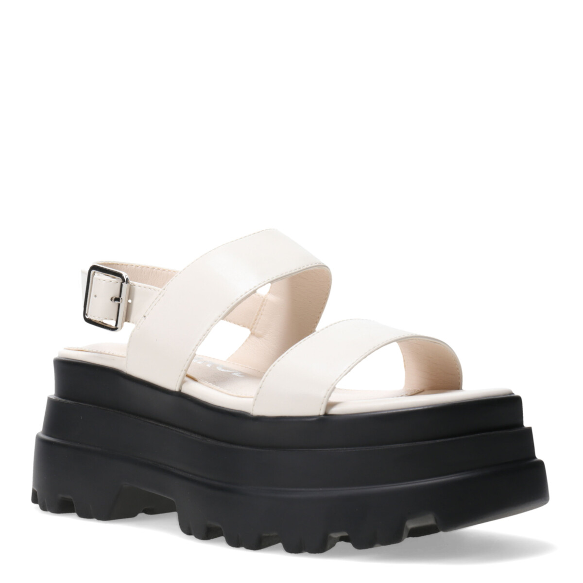 Sandalia LURIX con plataforma MissCarol - Beige 